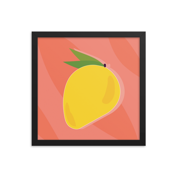 Pink Mango - (Framed)