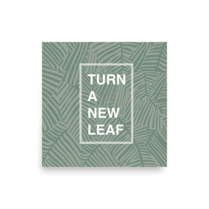 Leafy Pattern - Turn A New Leaf