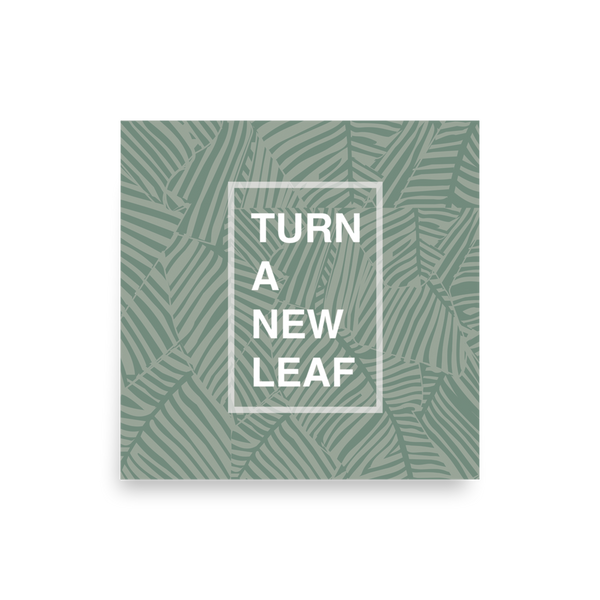 Leafy Pattern - Turn A New Leaf