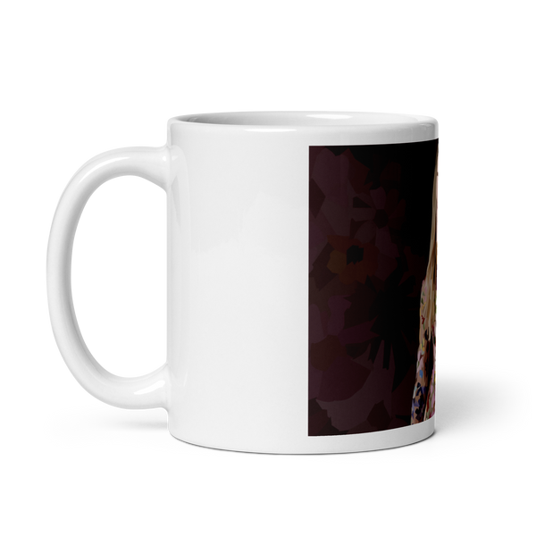 Florals for Spring Groundbreaking - (White glossy mug)