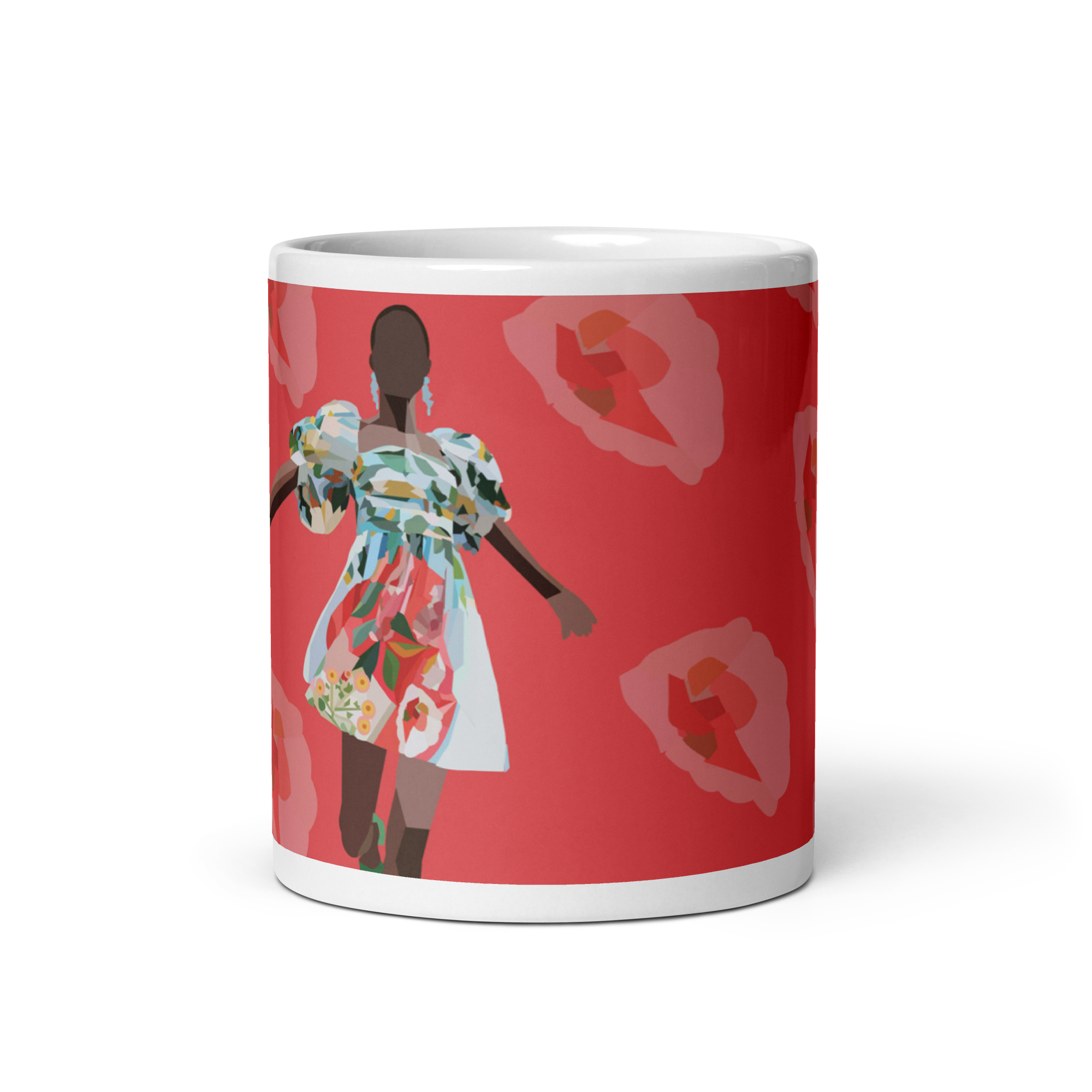 Springs Here! - (White glossy mug)