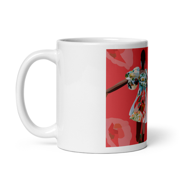 Springs Here! - (White glossy mug)