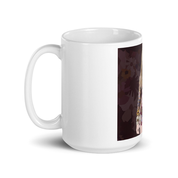 Florals for Spring Groundbreaking - (White glossy mug)